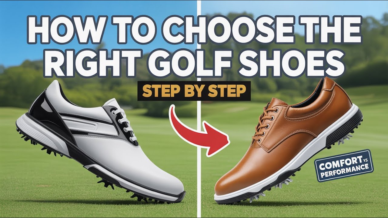 How to Choose the Right Golf Shoes for Comfort and Performance - Step by Step