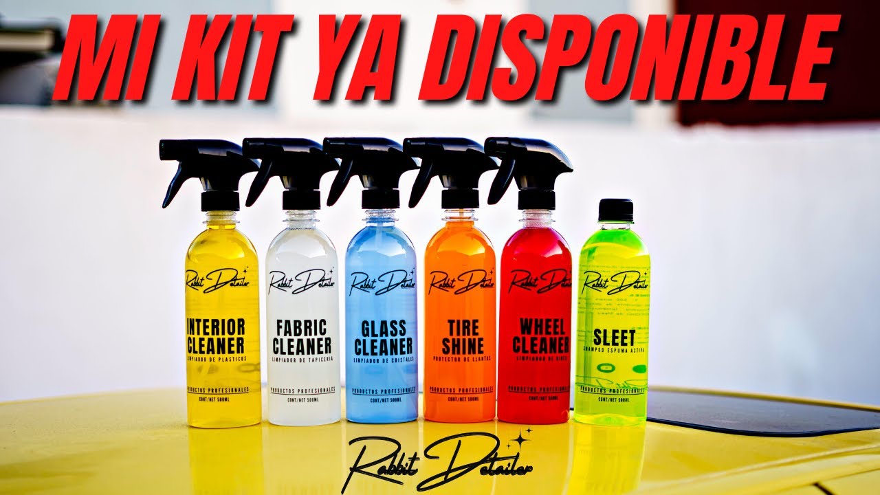 MI KIT DE DETALLADO AUTOMOTRIZ YA ESTA DISPONIBLE