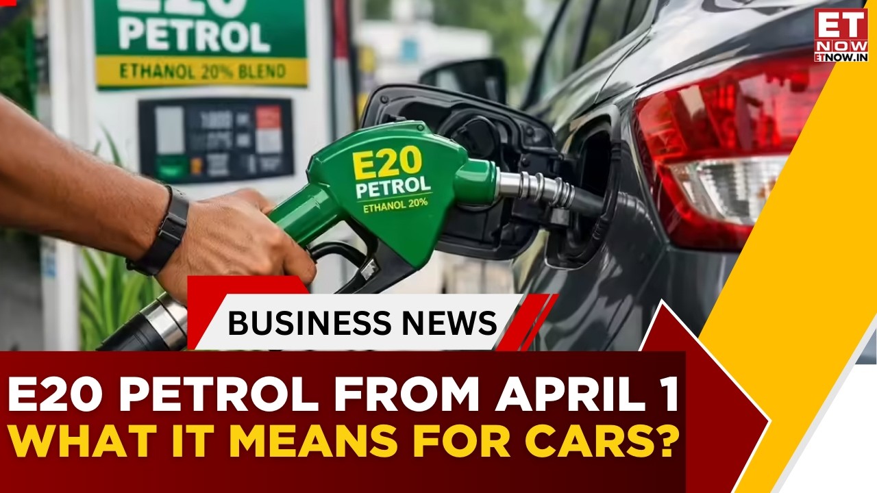 Govt Mandates 20% Ethanol-Blended Petrol with 95 Octane from April 1 | Breaking News | ET Now
