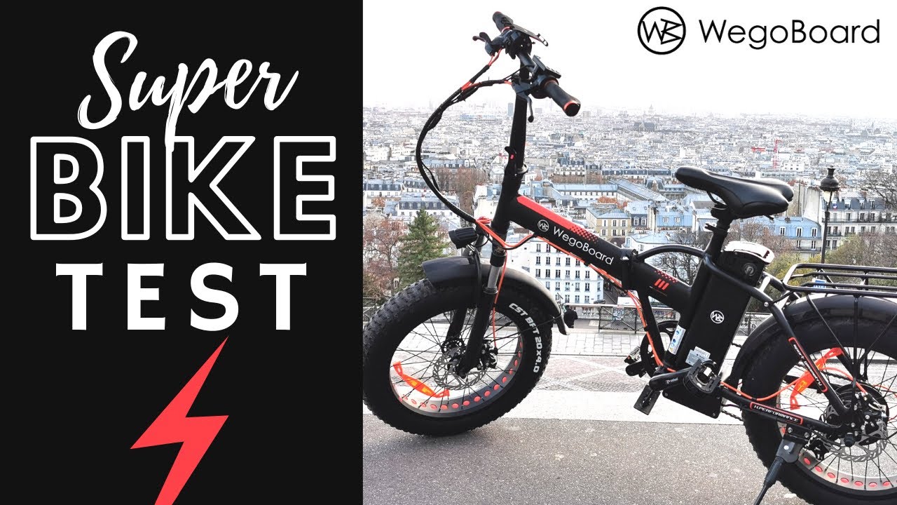 Meilleur vélo électrique pas cher : Test du SuperBike, un Excellent VAE pliant !