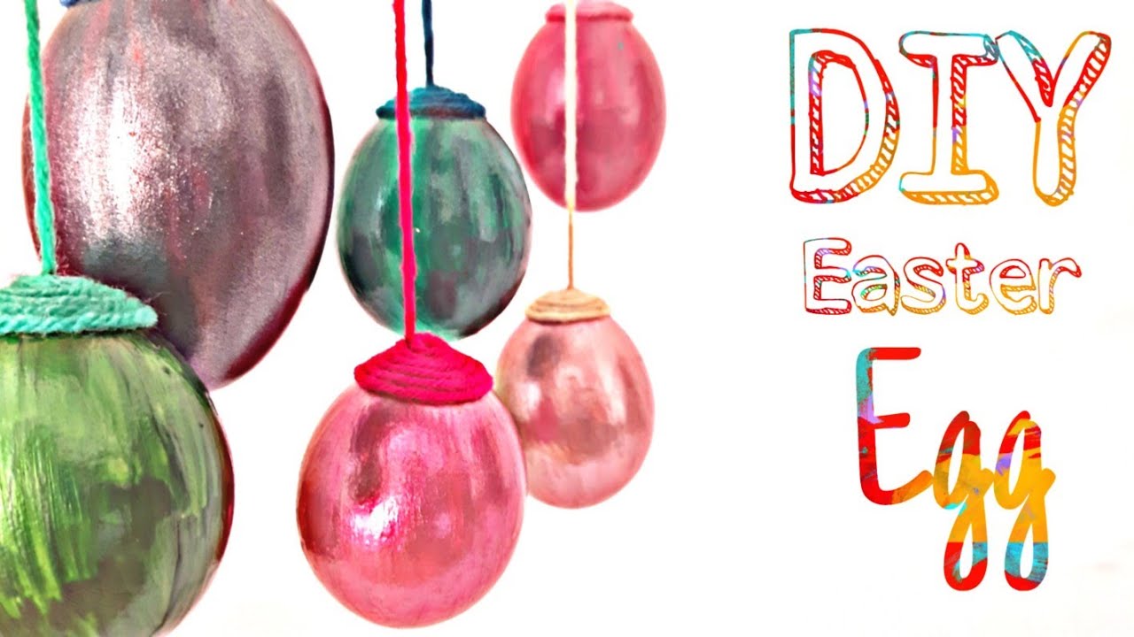 DIY EASTER EGG | Wall Decor | Waste Material Craft | Egg Shell Craft