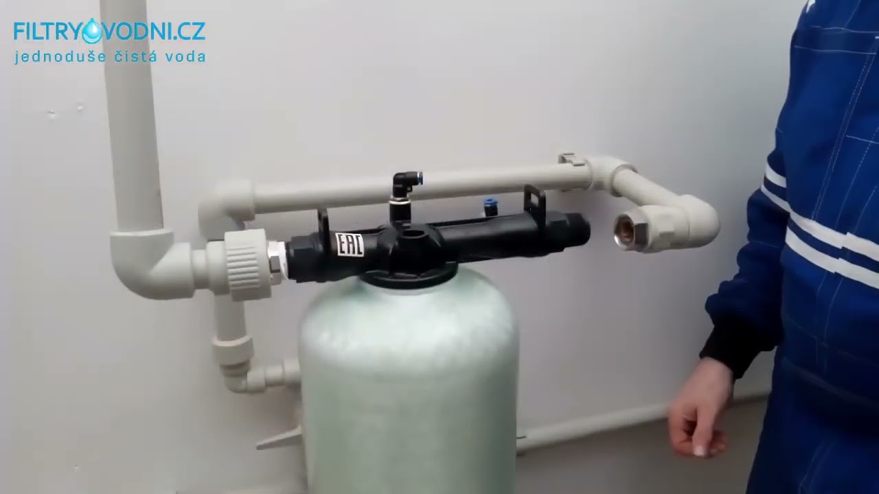 Aerační filtr na odstranění železa a manganu AquaLong Iron Air. Postup instalace