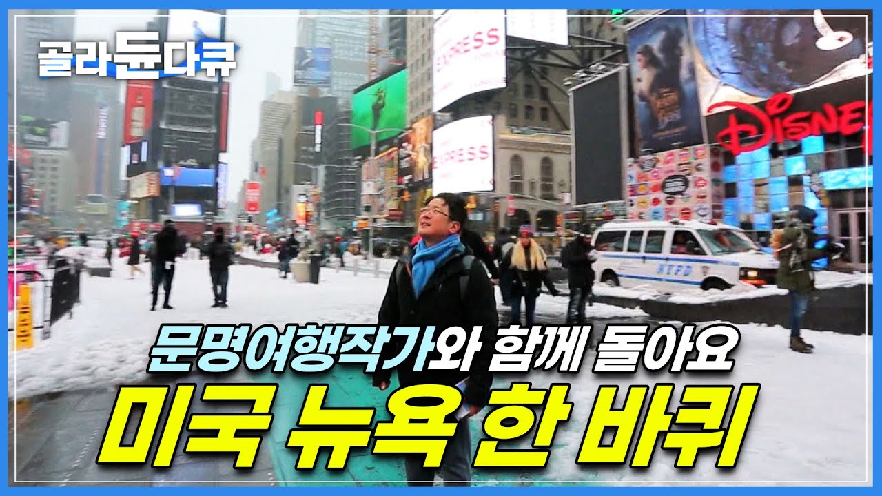 타임스퀘어부터 자유의 여신상🗽까지! 뉴욕 구석구석 영상 하나로 싹 둘러보기|근데 이제 전문가의 역사 해설을 곁들인..|미국 뉴욕 맨해튼🇺🇸|세계테마기행|#골라듄다큐