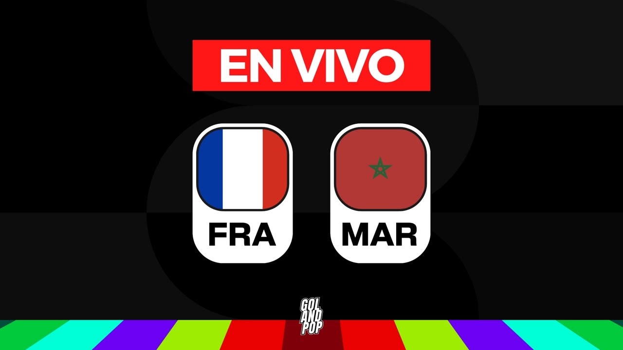 ✅ FRANCIA VS MARRUECOS | EN VIVO | CUARTOS DE FINAL | RELATOS | GOLANDPOP 🏆