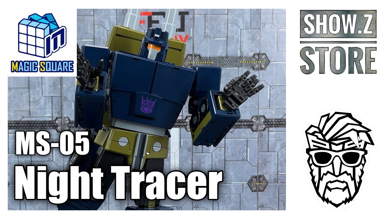 Magic Square MS-05 Night Tracer Transformers Masterpiece Onslaught