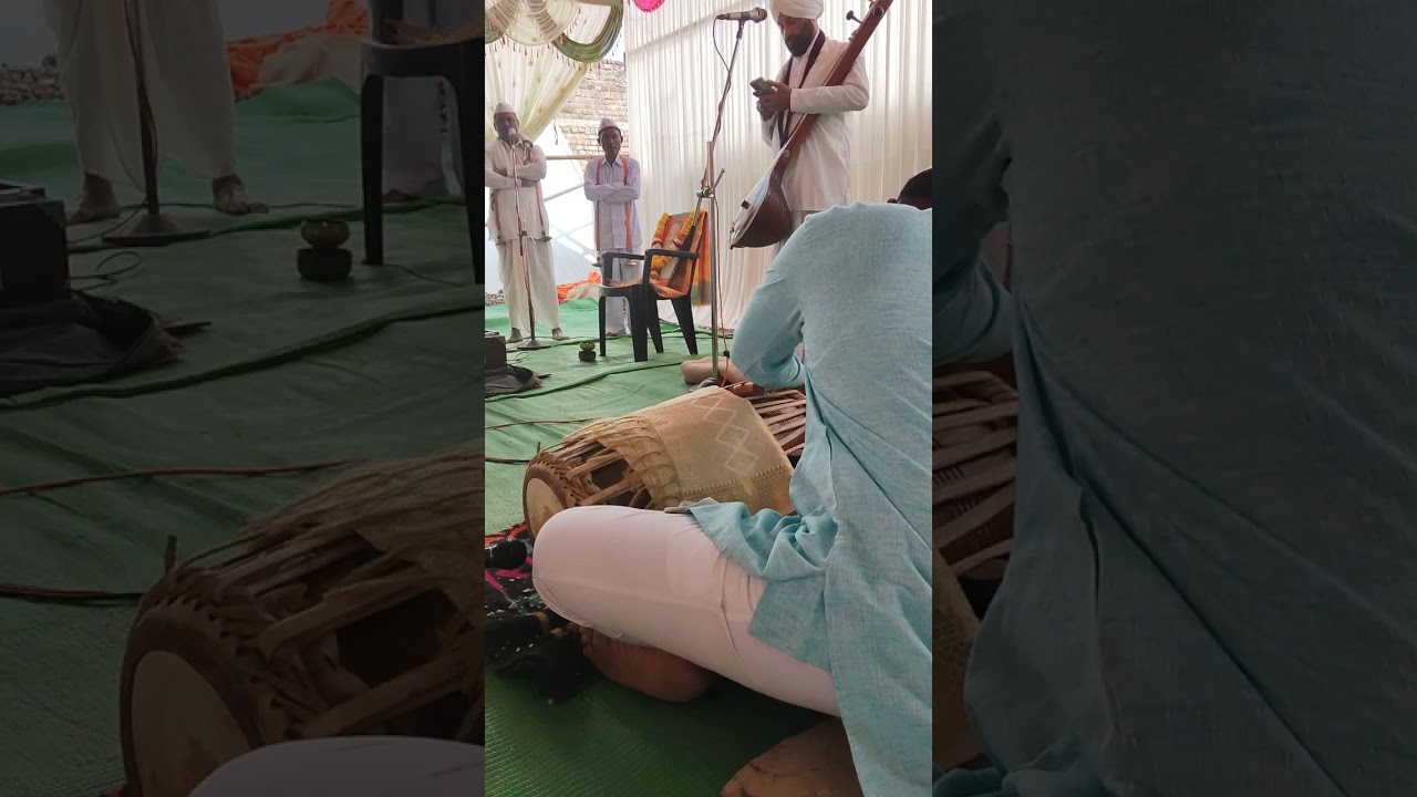 किर्तन चाल गायनाचार्य संदीप म काचोळे मंगेश म  मोकासे मृदंगाचार्य महेश म कावले 