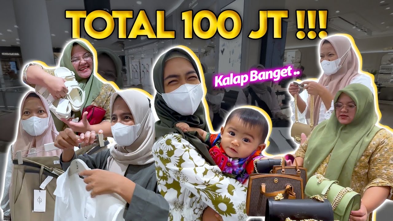 RICIS BAWA MBA ART SEMUA BELANJA KE MALL.. KALAP SAMPE RATUSAN JUTA..?