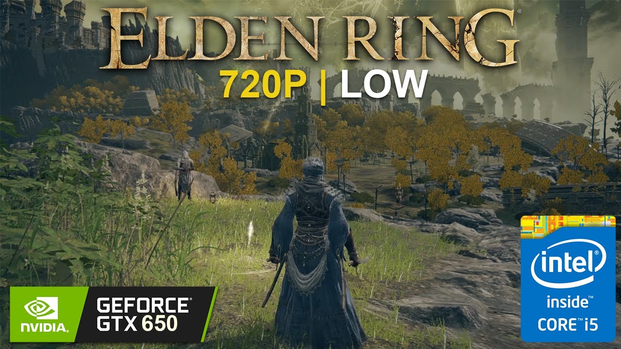 Elden Ring on GTX 650 2GB + i5 3570 | 12GB Ram - 720P Low Gameplay