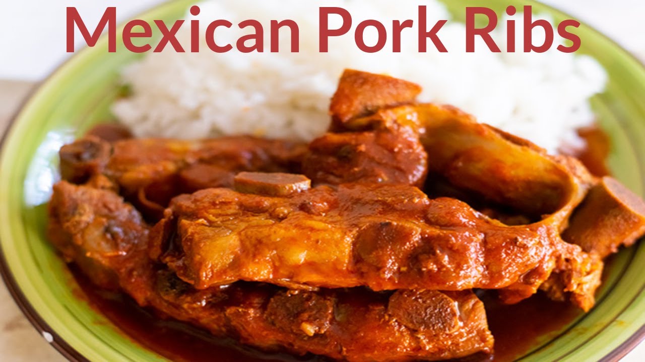 The Most Delicious Mexican Pork Ribs (Costillas de Puerco)