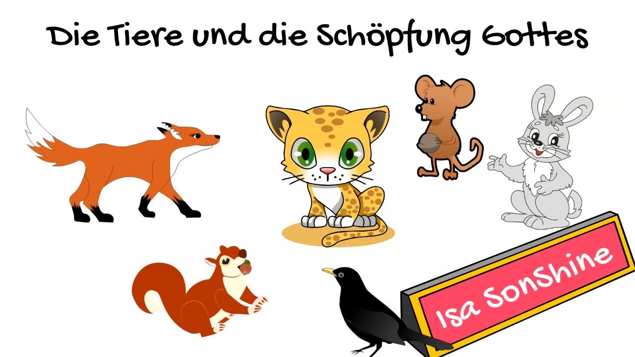 [Isa's Geschichten] Die Tiere und die Schöpfung Gottes - Hörbuch für Kinder - christlich - Glaube