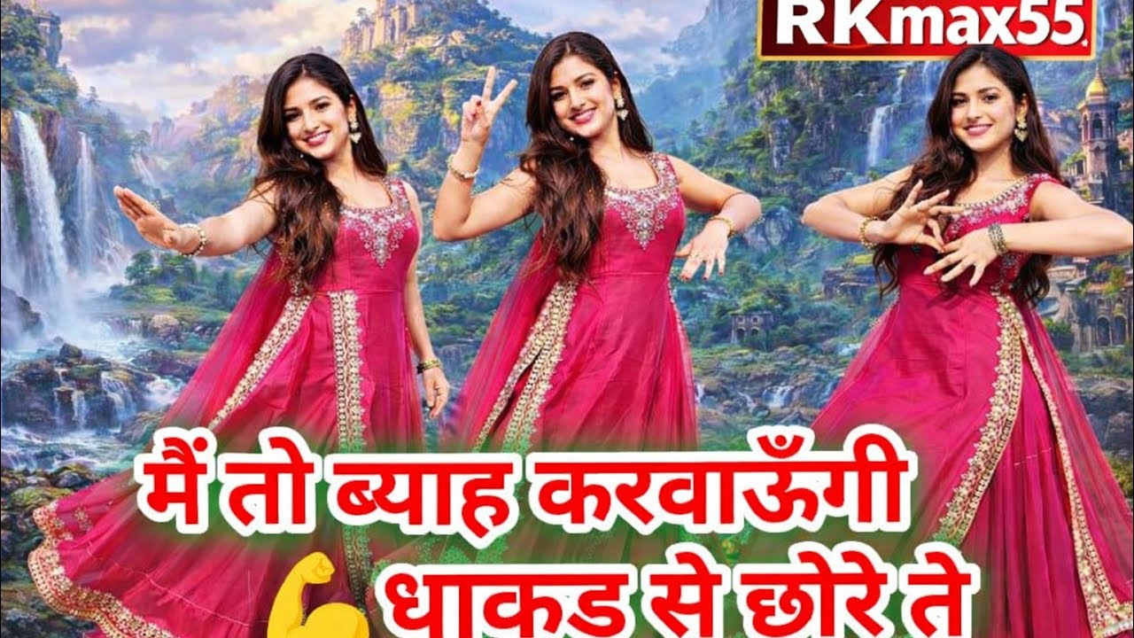 मैं तो ब्याह करवाऊंगी धाकड़ से छोरे से | Instagram Viral Song | Aaja Meri Gadi Main | Trending Song