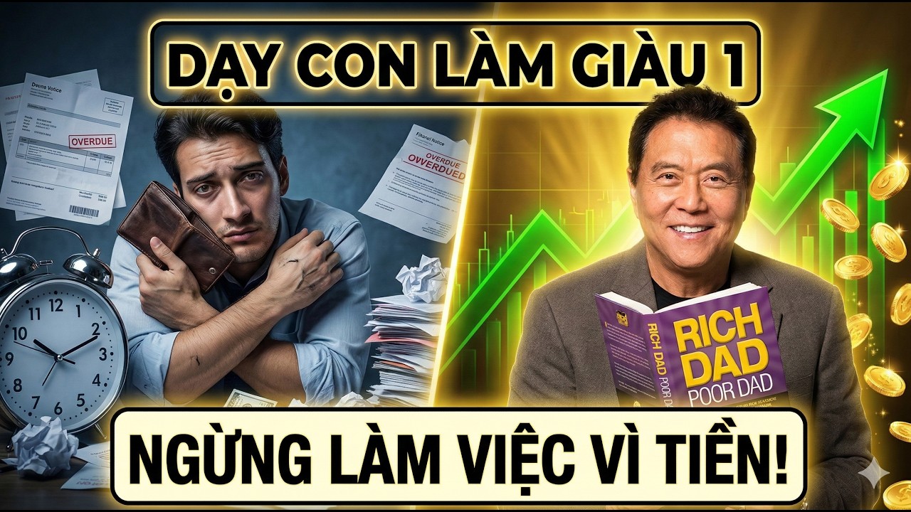 Tóm Tắt Sách Dạy Con Làm Giàu Tập 1 trong 5 phút