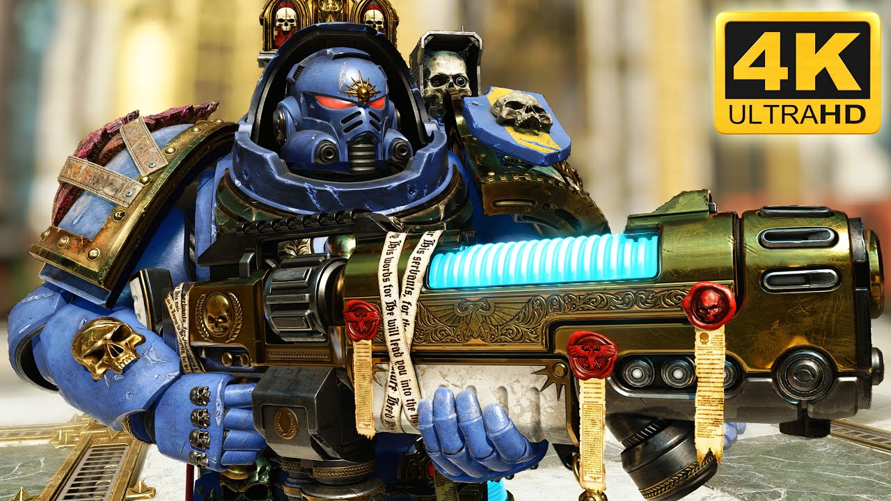 Heavy Plasma EXTERMINATES the Tyranid Swarm! - Warhammer 40k Space Marine 2 (4K)