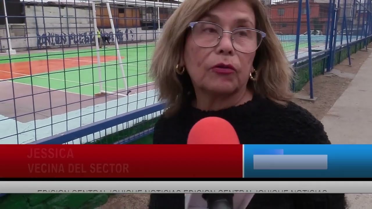 MUNICIPIO REALIZA MANTENCI&Oacute;N DE MULTICANCHA &ldquo;PUEBLO NUEVO&rdquo;