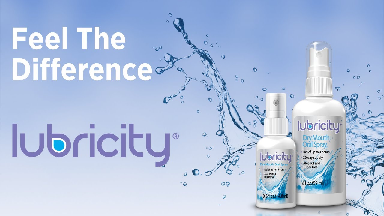 Lubricity: A Premium Dry Mouth Oral Spray & Saliva Substitute