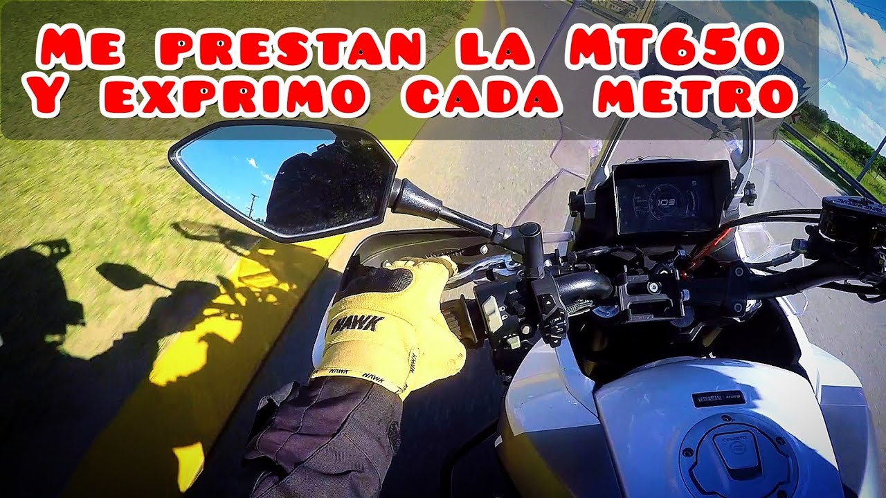 Probando la CFMoto MT650 - Impresiones personales - Maniobrabilidad y Confort