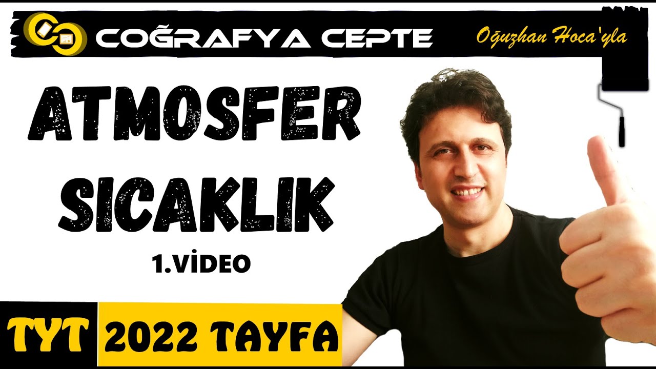 İKLİM , HAVA DURUMU , ATMOSFER &Ouml;ZELLİKLERİ  ( TYT COĞRAFYA )