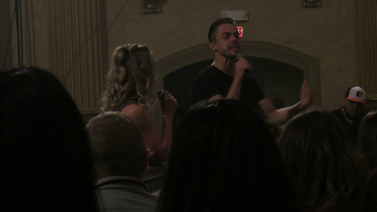 Move Beyond Live on Tour Q+A with Derek and Julianne Hough 5/2/2017 @ Red Bank, NJ