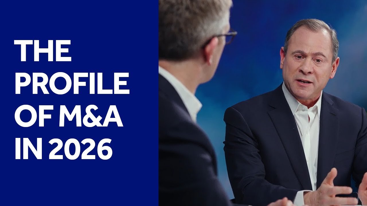 The Profile of M&A in 2026