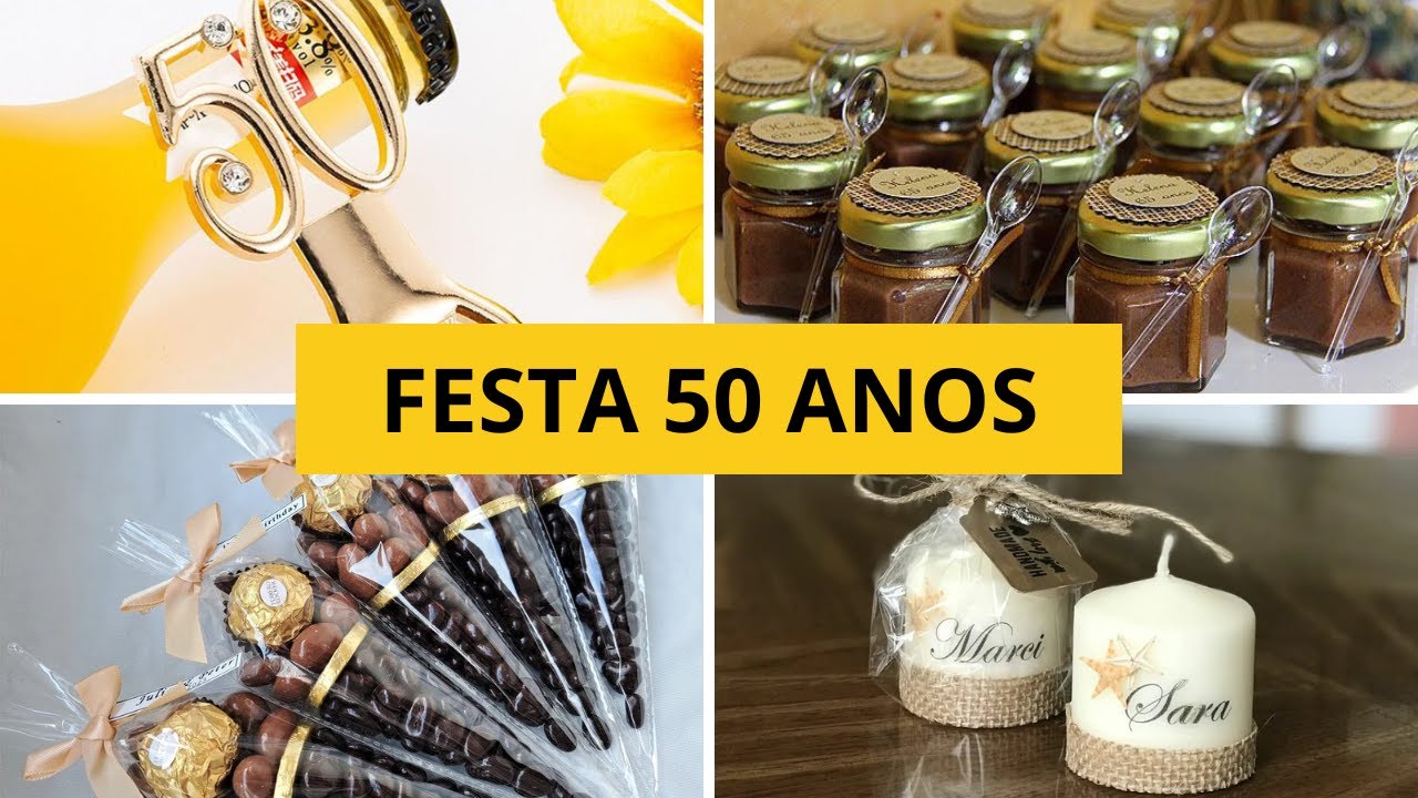 LEMBRANCINHA FESTA 50 ANOS