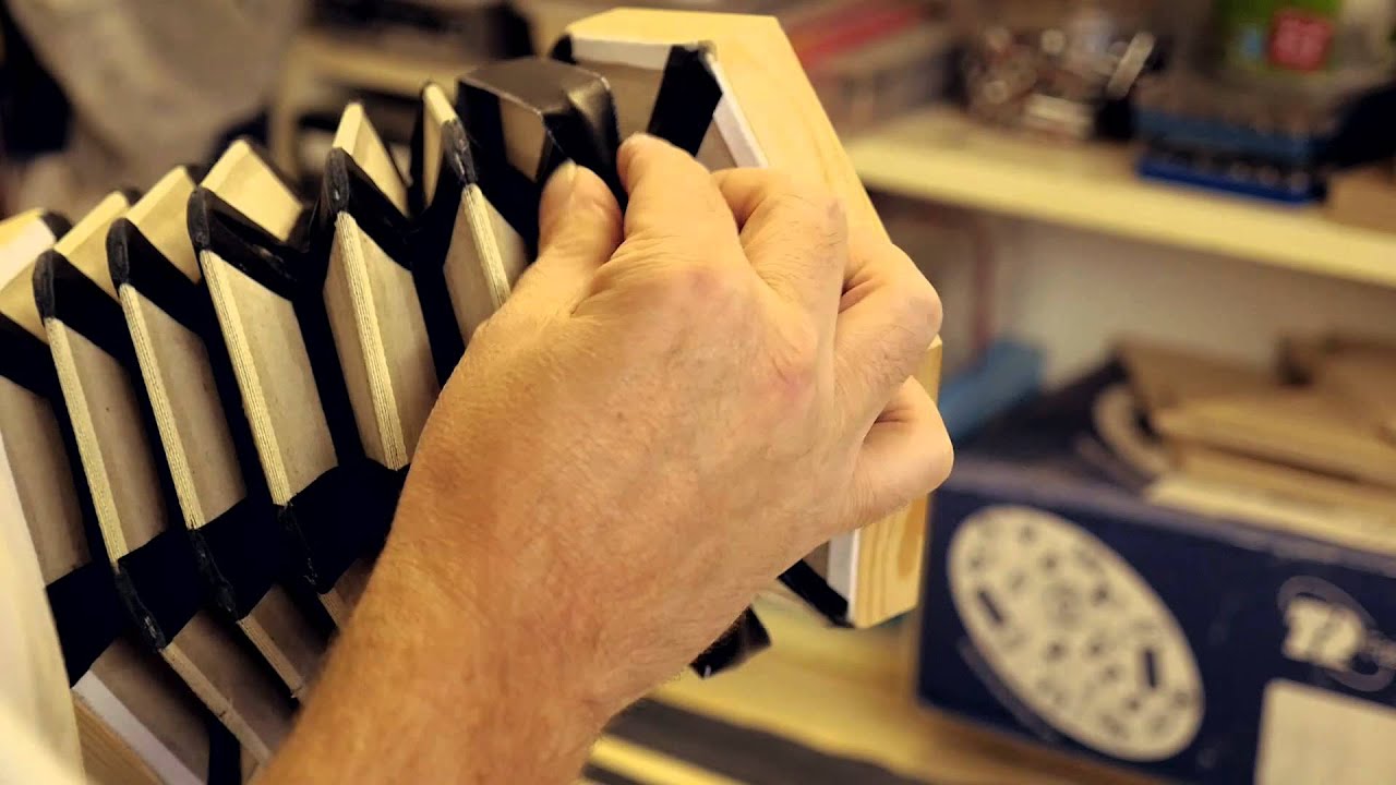 Making a Concertina - second version & Film Festival Winner