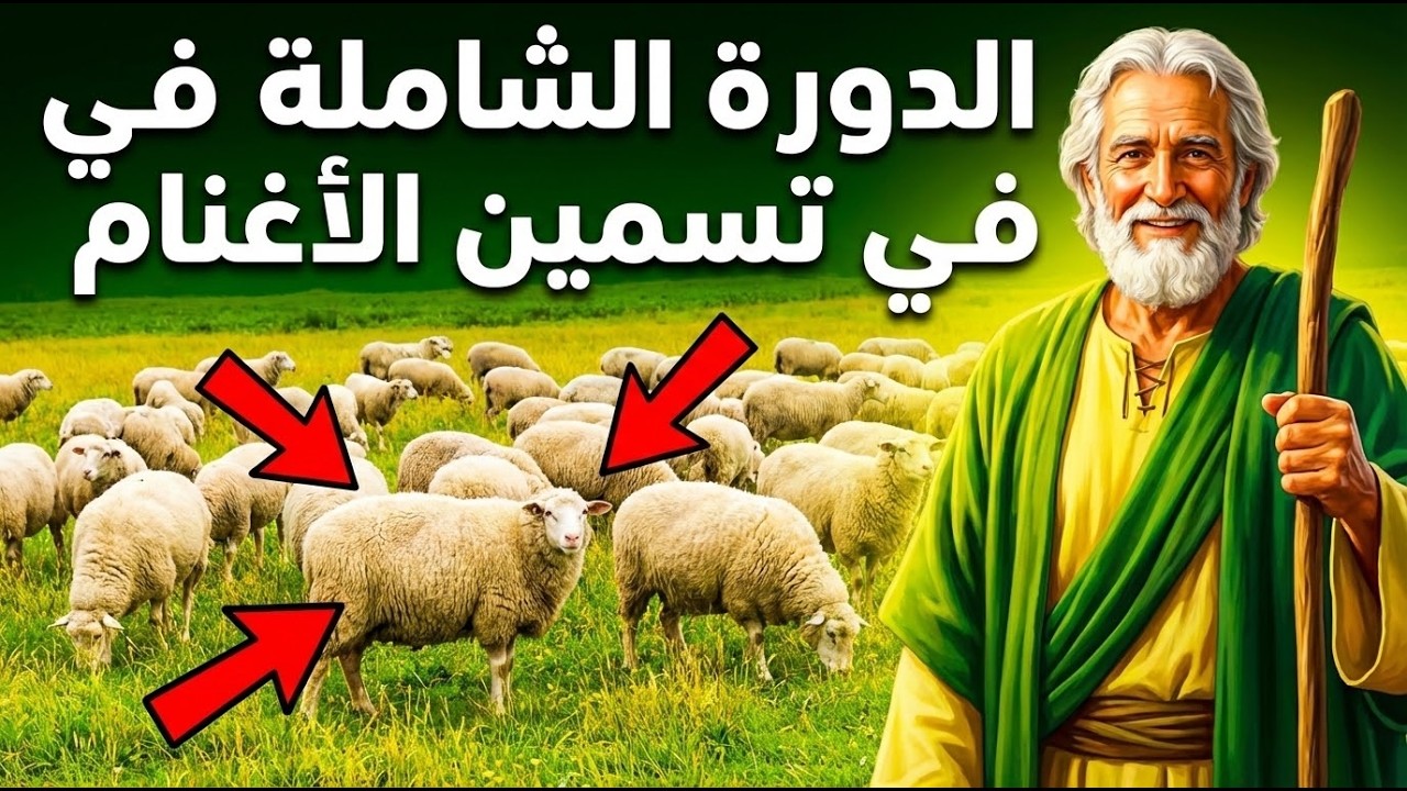 دليل تسمين الأغنام 2026: أسرار زيادة الوزن بسرعة وأفضل خلطات العلف