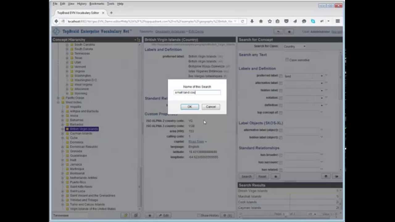 TopBraid Enterprise Vocabulary Net-Overview and Demo