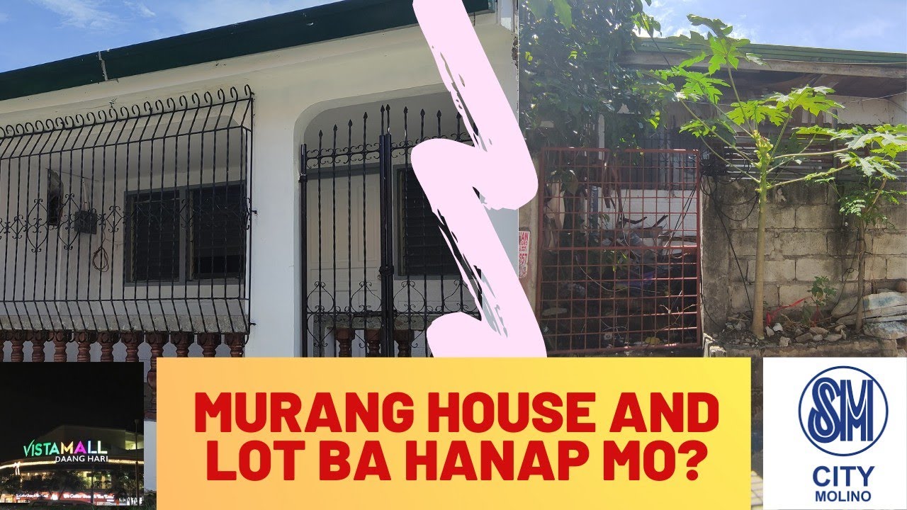 Malapit sa Vista Mall Daang Hari at SM Molino na House and Lot | Pag-ibig Foreclosed Properties