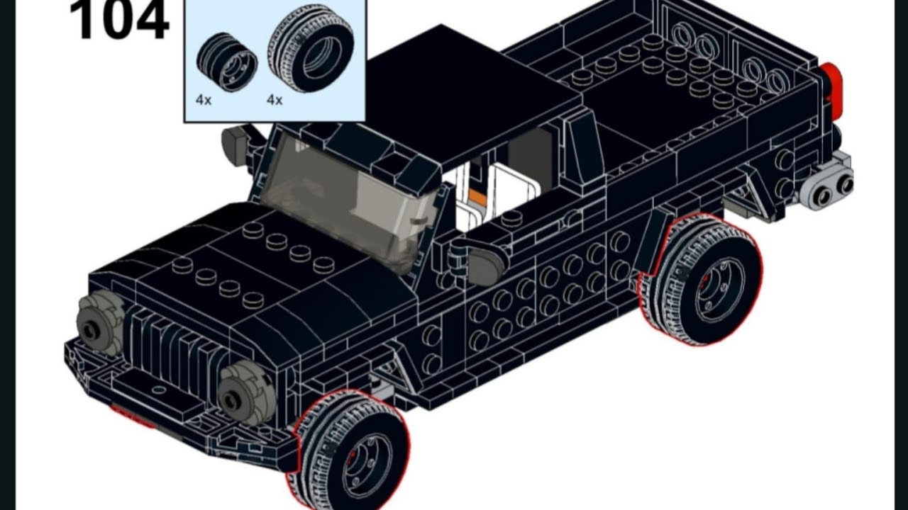 LEGO&reg; 76924 Alternate Build - Mercedes-AMG G63 & AMG SL63 - Jeep Gadiator