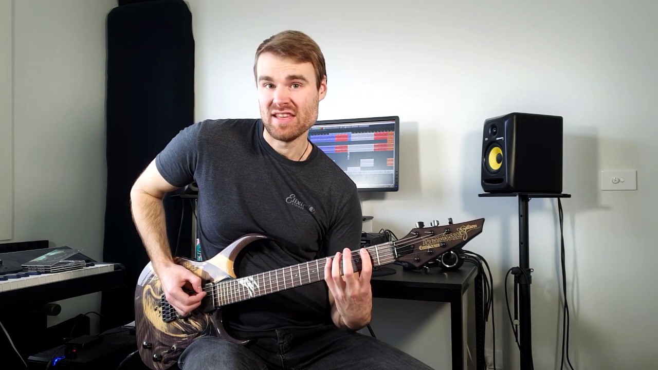 Mors Principium Est - Riff Tutorial - Lost in a Starless Aeon