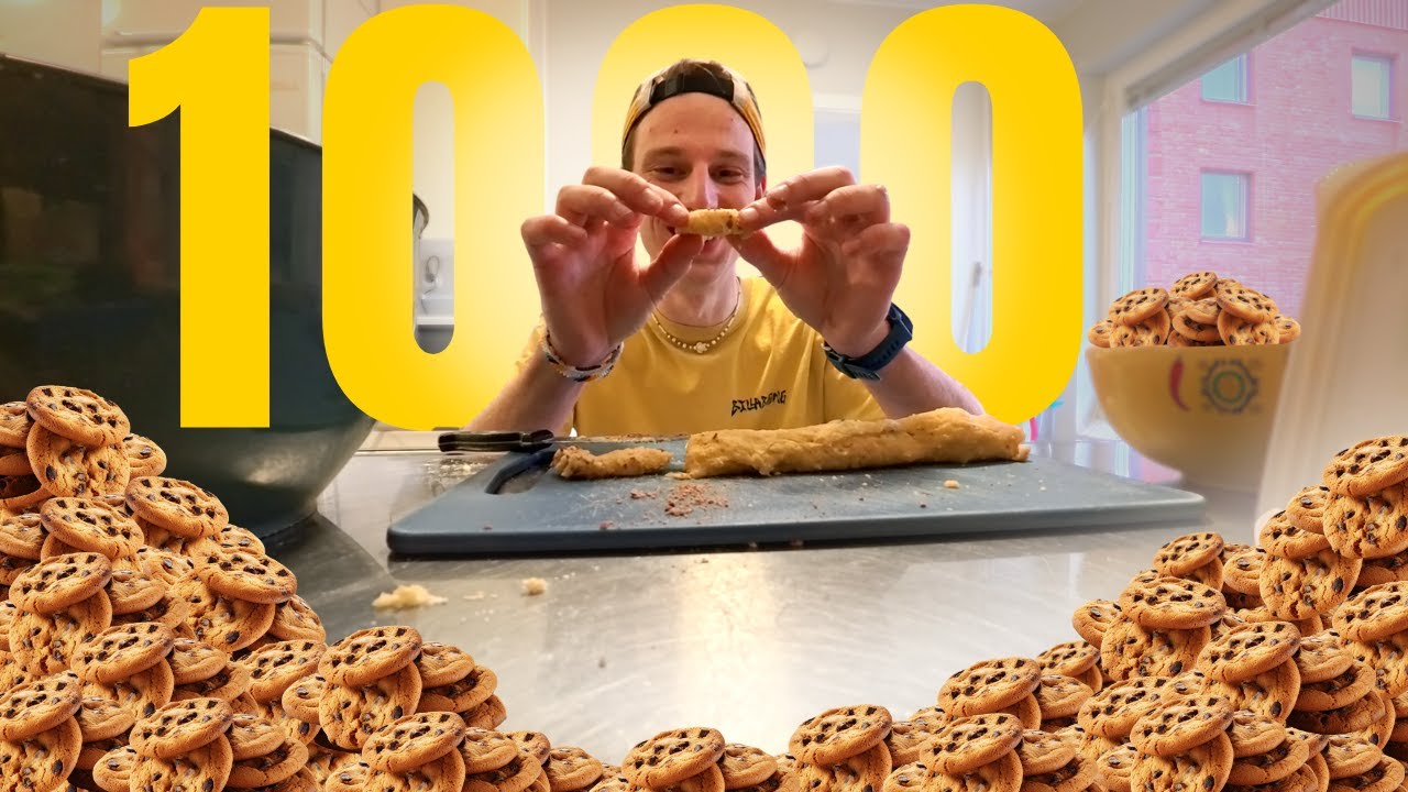 1000 COOKIES pour fêter mes 1000 ABONNÉS