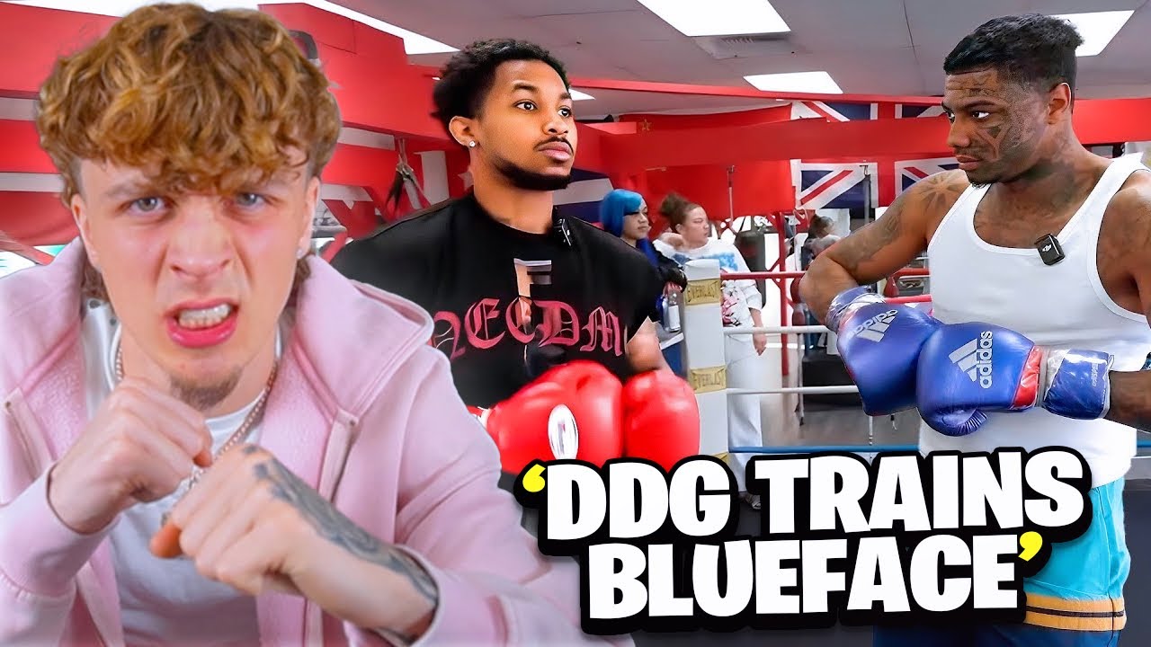 Shvfty Reacts To DDG Training Blueface For His Next Fight.. (CRAZY)