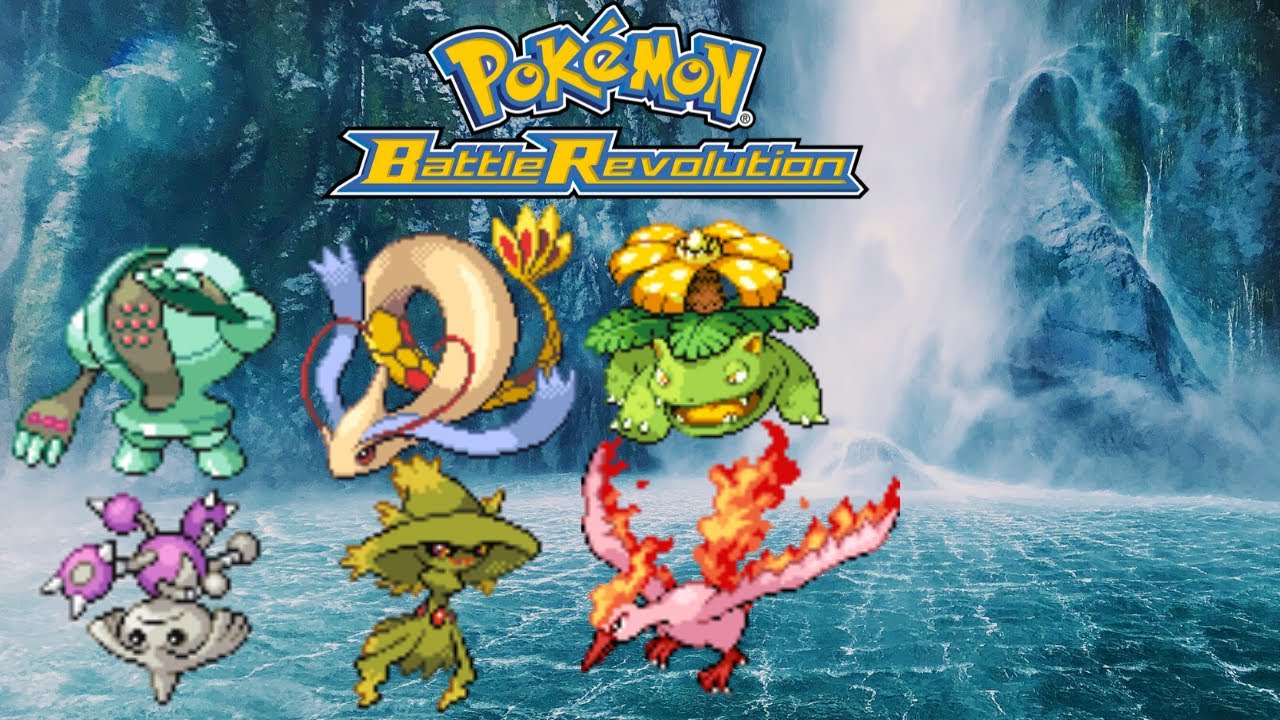 Pokemon Battle Revolution - Команда DPP UU - Водопадный Колизей - Одиночные бои - 3-й ранг