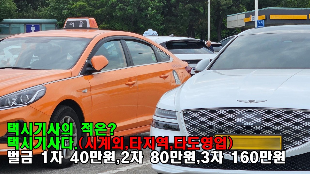 택시기사의 적은 택시기사다