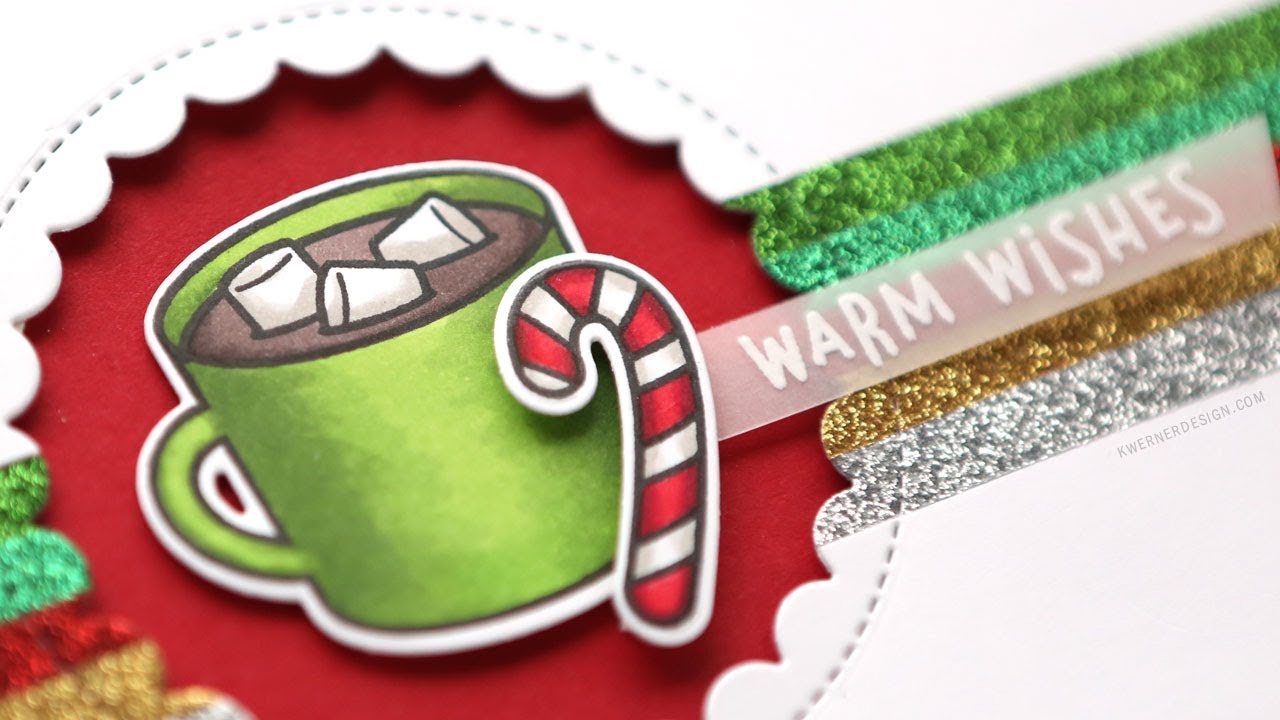 Holiday Card Series 2018 - Day 1 - Hot Cocoa Warm Wishes