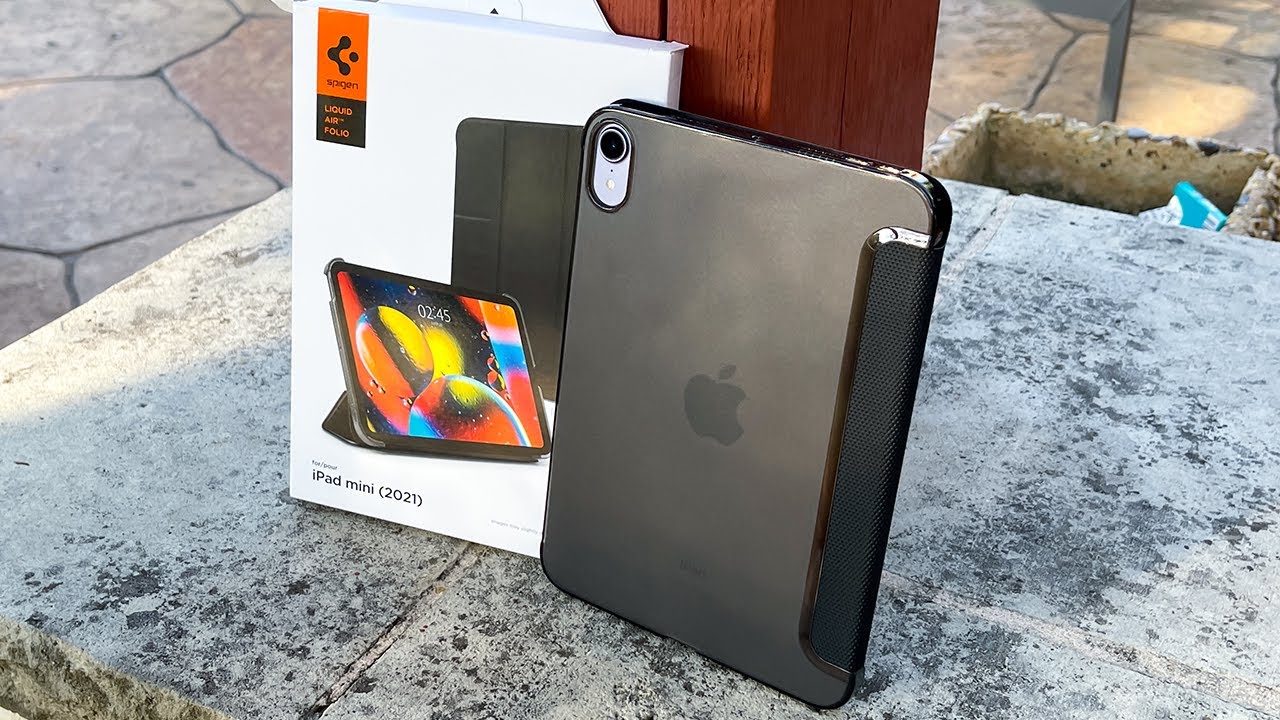 Spigen iPad mini Liquid Air Folio Case Review! // My Favorite Folio Case?
