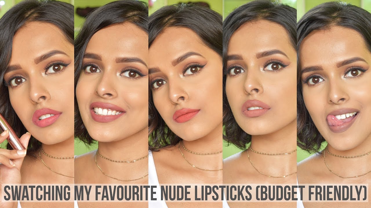 14 BEST Nude Lipsticks for INDIAN/MEDIUM Skintone