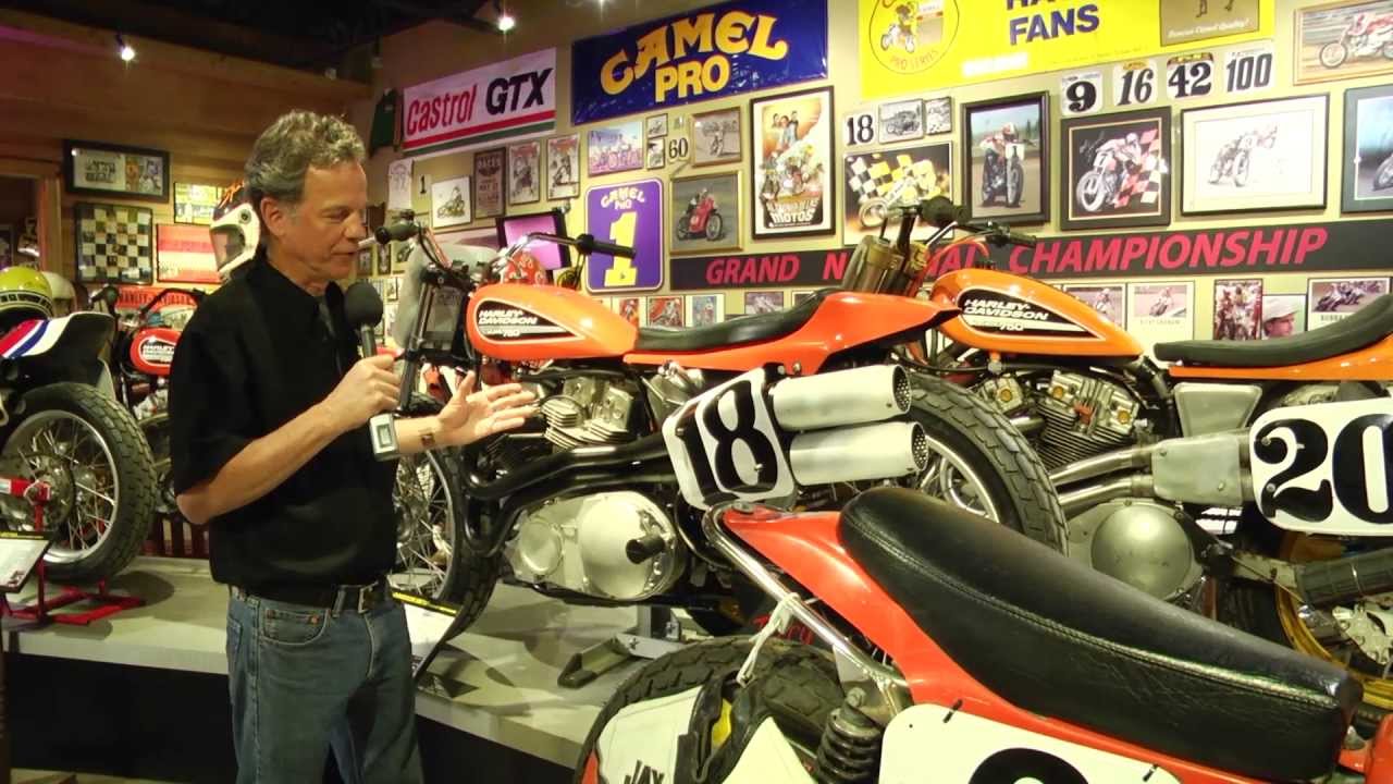 Dirt Track Heroes Exhibit at the National Motorcycle Museum