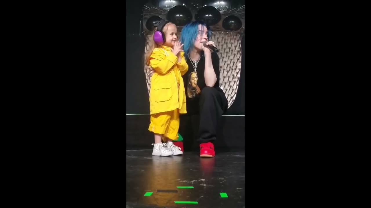 Billie Eilish Brings Young Fan on Stage During Bellyache 11/14 Austin, TX