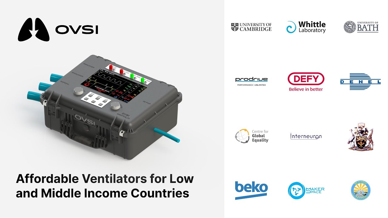 Launch of the Cambridge Open Ventilator System Initiative (OVSI)