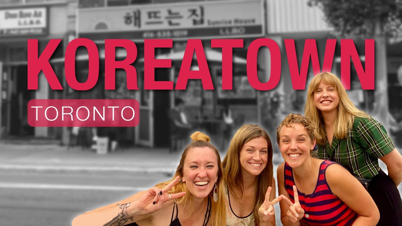 KOREATOWN in TORONTO, CANADA | first time in Canada