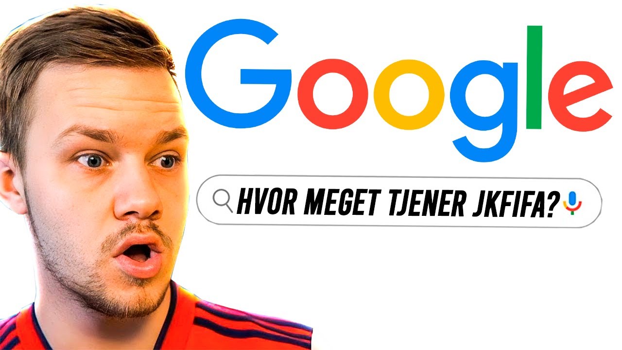 JEG GOOGLEDE MIG SELV!