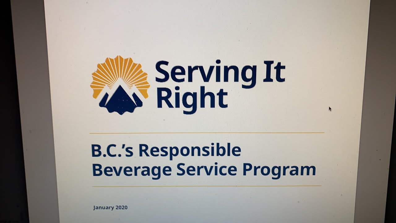 Day 484 - “Serving It Right” Certification