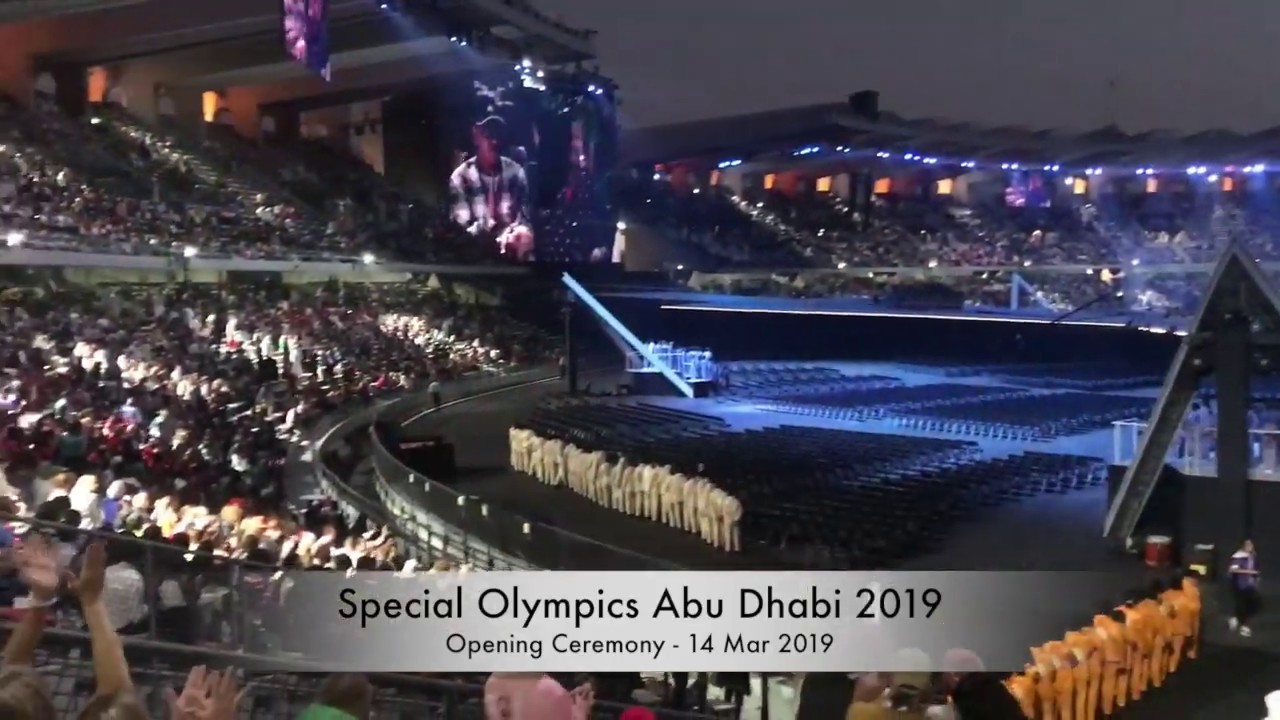 Special Olympics World Games Abu Dhabi 2019 - Highlights of the Opening Ceremony by Mush Panjwani