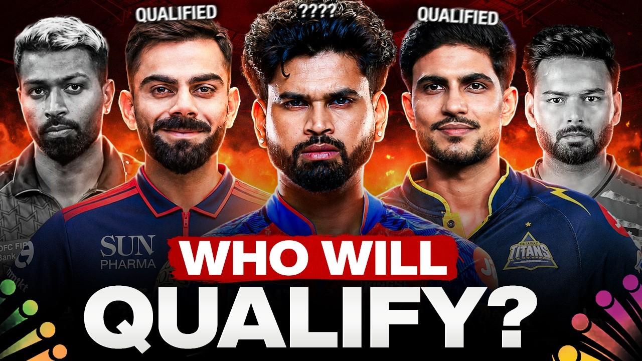 Which Team will QUALIFY for 2026 IPL?🤔 | Playoff Scenarios