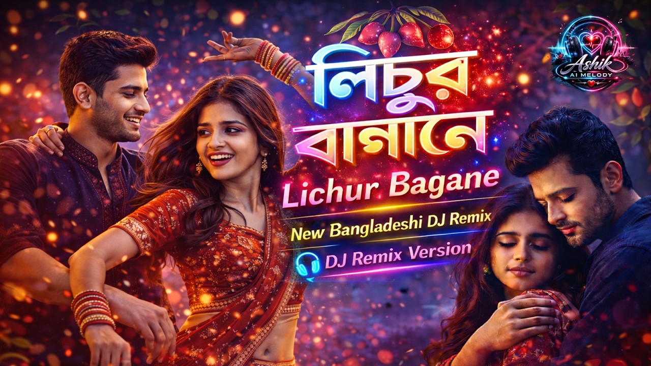Lichur Bagane 🍒 | লিচুর বাগানে | New Bangla Dj Romantic Song 2026