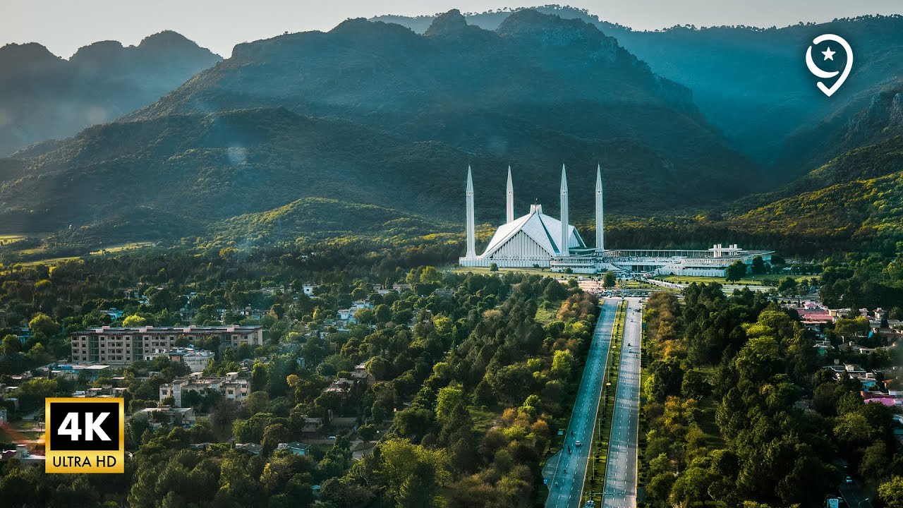 Pakistan 4K Cityscape | Virtual Tour of Islamabad, Lahore & Karachi with Relaxing Music