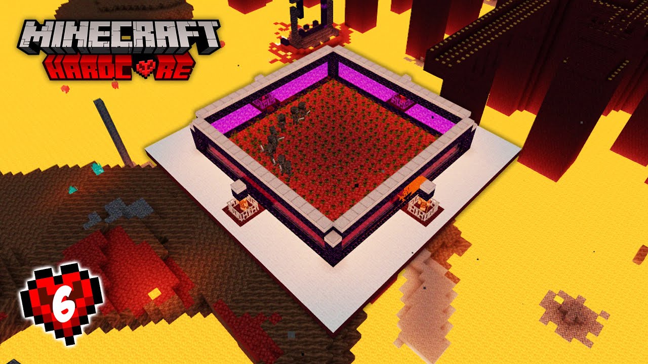 J'ai construit une FERME A TÊTE DE WITHER sur Minecraft Hardcore ! | Minecraft Hardcore 1.20 | Ep 6