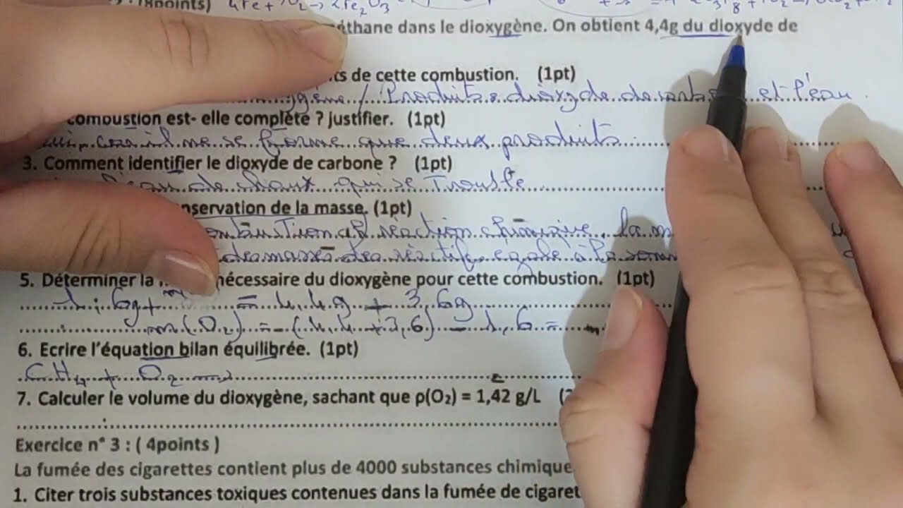 Contrôle N°2 physique 2AC