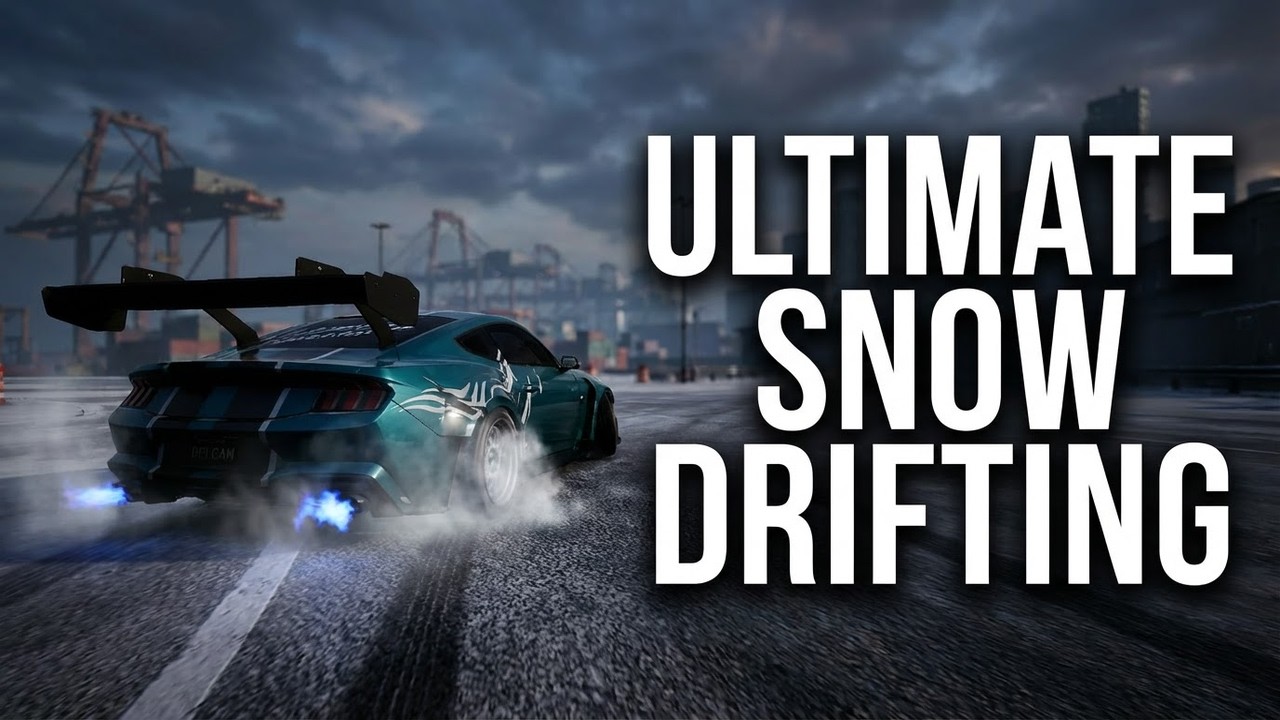 CarX Street - Weather Challenge Snow Drifting Session